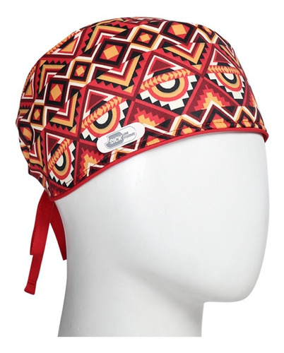 Gorros O Cofias Clínicos Quirúrgicos / Tribal Rojo