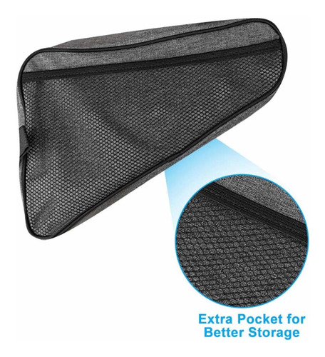 Imagen 5 de 5 de Bolso Triangulo Para Bicicleta