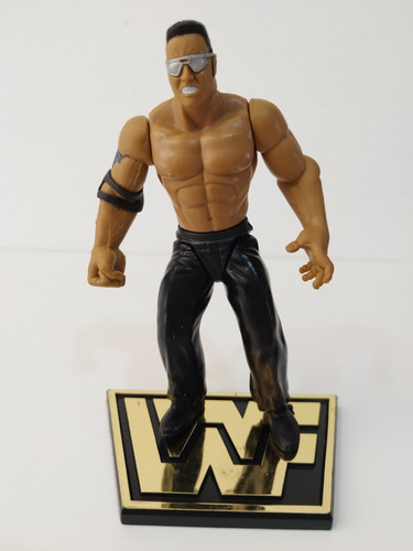 La Roca Figura Original Del Año (1998) Jakks Pacific Wwf 