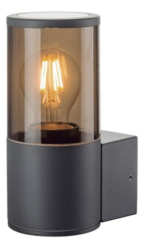 Luminaria Exterior De Aplicar E27 Fanal C/acrilico Pared Tbc Estructura Negro