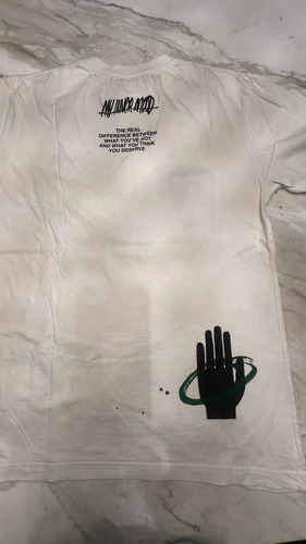 Remera Zara Estampada Hombre (Usado)