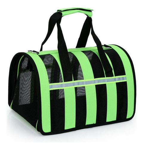 Bolso Transporte Con Malla De Mascotas Talla S 34x23x20cm