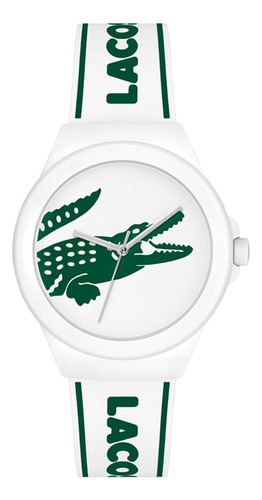 Reloj Lacoste 2001347 de caucho blanco para mujer