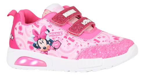 Zapatillas Disney Minnie Mouse Con Luces Original Footy Pop