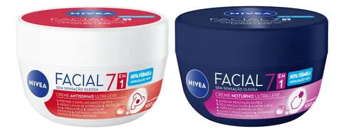 KIT NIVEA PARA CUIDADO FACIAL DIA E NOITE