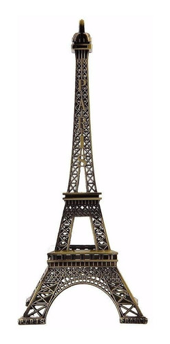 1 Torre Eiffel París 25 Cm Metal Evento Centro Mesa Adorno