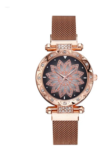 Reloj Imantado Para Mujer Diseño Elegante Ajustable 