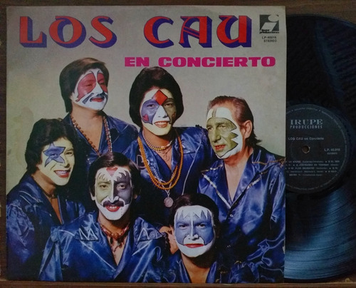 Los Cau - En Concierto - Lp Vinilo Año 1984 - Cumbia