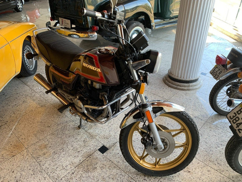 Imagem 5 de 6 de Honda Cb 450 Custom Gasolina Vermelha 1984