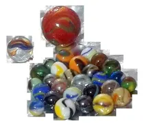 Comprar 27 Canicas Bolitas + 1 Bolón 25 Mm Más Un Bolillón 3,5 Cm Mx