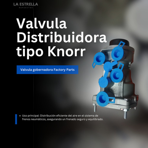 Válvula Distribuidora Tipo Knorr Bremse Línea Pesada