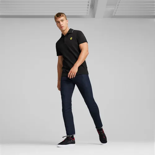 Polera Polo Scuderia Ferrari F1 Negro Corsa