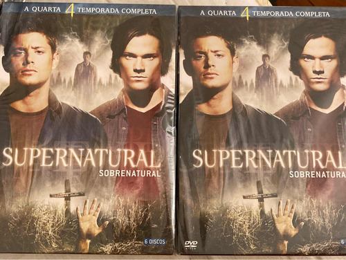 Dvd Supernatural 4a Temporada Completa- Original E Lacrado