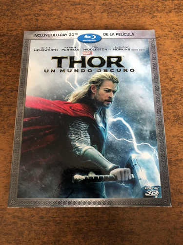 Thor Un Mundo Oscuro Blu-ray 3d
