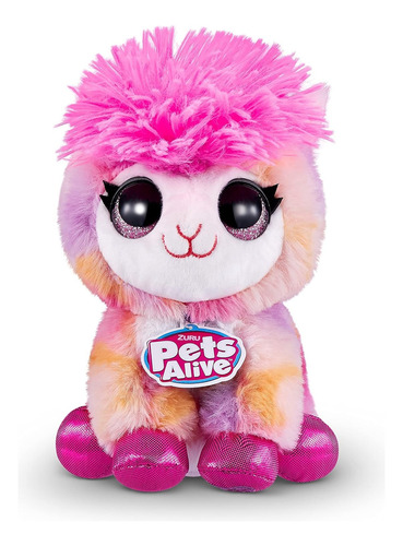  Juguete De Peluche Interactivo Electrónico Llama Pets Alive