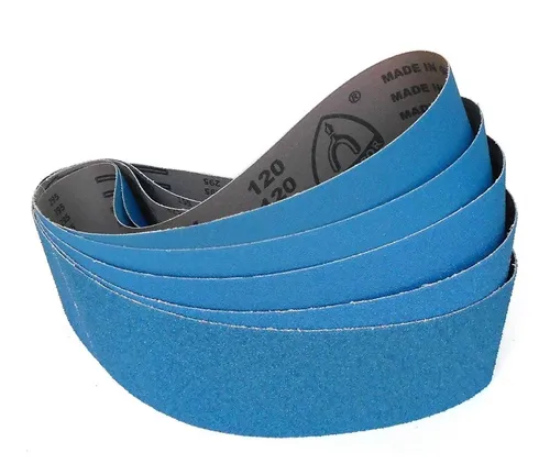 Lijas Bandas Abrasivas 50 X 478 Zirconio 36/60/80/120 Acero