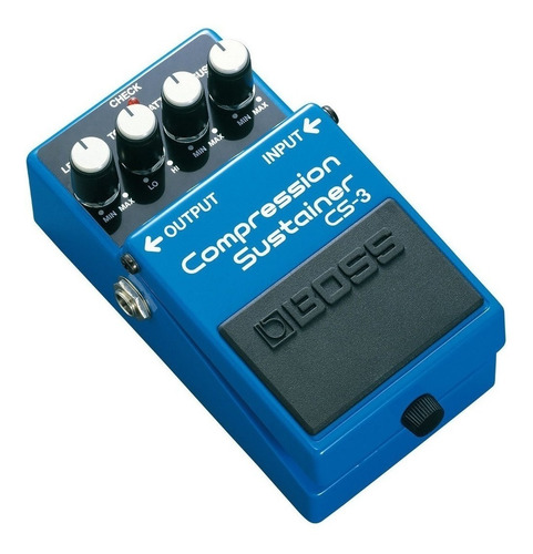 Imagen 2 de 5 de Pedal de efecto Boss Compression Sustainer CS-3 azul