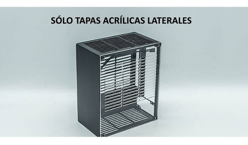 Par De Tapas Acrílicas Laterales Para Gabinete Itx Mini K39