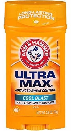 Arm & Hammer Ultra Max Desodorante Antitranspirante, Solido 
