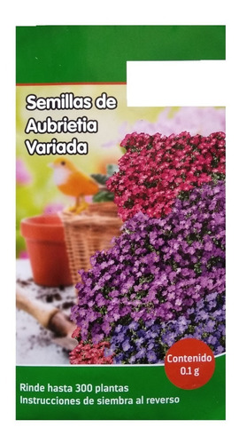 Semillas De Aubrietia Variada