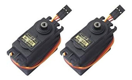 2pcs Mg995 180 ° High Speed Torque Metal Gear Servo Motor 