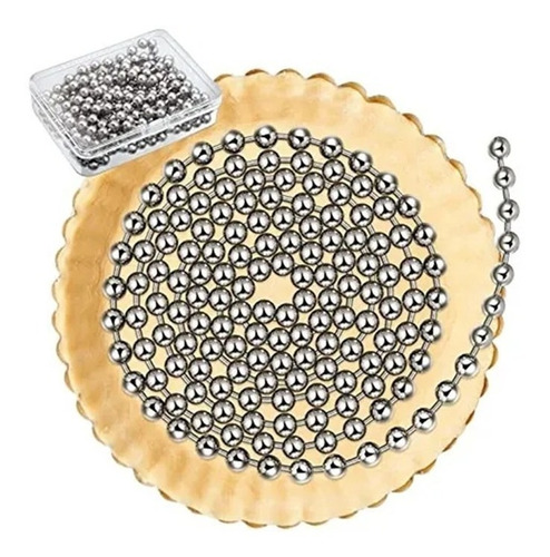 Imagen 2 de 5 de Cadena De Peso Para Tartas 180cm Acero Inoxidble A1