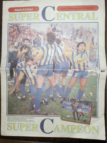 Revista * Super Futbol  - Extra - Central Campeon 1986/87