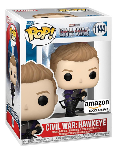 Funko Pop! Marvel 1144: Capitán América: Civil War: Hawkeye