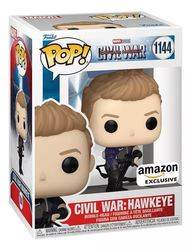 Figura de acción Iron Man Capitán América: Civil War 7224 de Funko Pop!