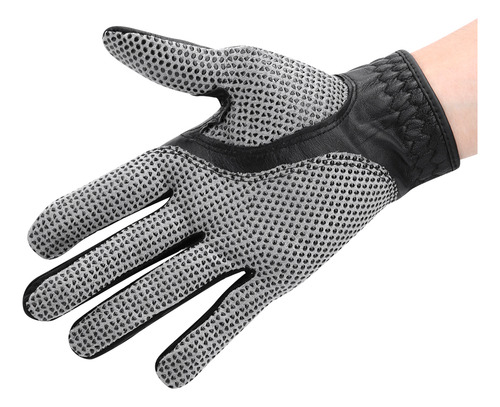 Guantes Para Hombre, 1 Unidad, De Piel De Oveja Artificial N