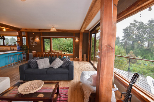 Bella Casa Con Acceso Río, 1 Hectárea, Sector Automó-chamiza