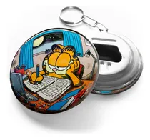 Comprar X3 Llaveros Destapador Holografico Garfield