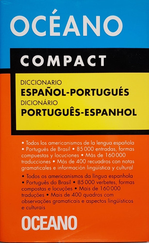 Océano Compact. Diccionario Español-portugués