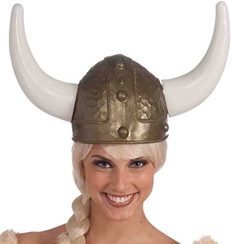 Casco Plástico Vikingo Adulto