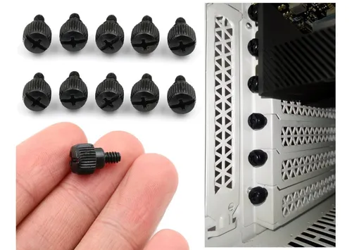 Kit Tornillos Ajuste Manual Pc Chasis Gamer X 10 Pcs