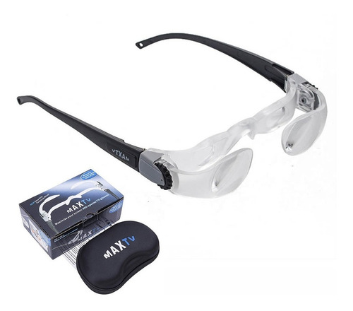 Lupa Miopia Oculos Auxiliar Max Tv Amplificador De Imagem