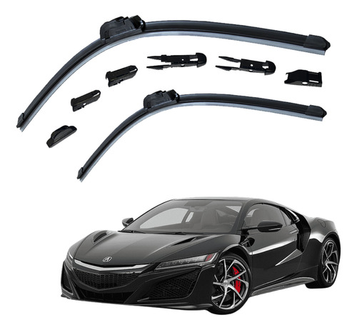 2 Plumas Limpiaparabrisas Reluvsa P/ Acura Nsx 2018