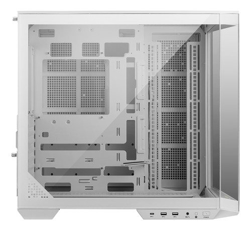 Gabinete Msi Mag Pano 100l Pz White Atx Media Torre Usb-c Blanco