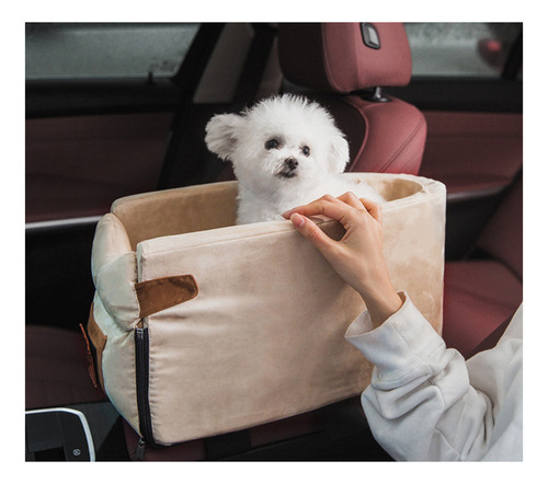 Assento De Carro Para Cães, Cama Central De Segurança Para G