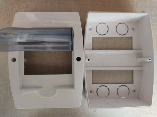 Caja Distribucion Protección 4 Circuitos Tablero Tacos Riel