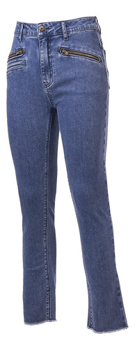 Jeans Natural Flex Leman Azul Mujer