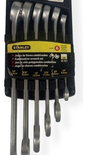 Juego De 6 Llave Stanley Combinadas  85-927