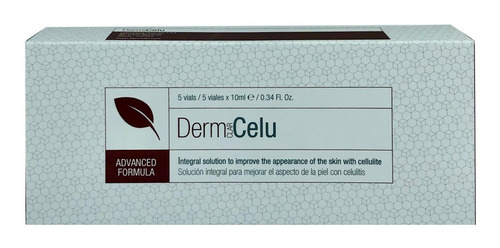 Dermcelu (celulitis)5v,x10ml - mL a $2983