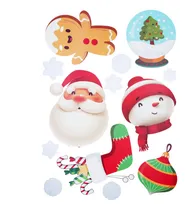 Comprar Set Stickers Decoracion Para Vidrios Navidad 2 Planchas
