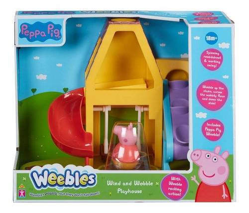 Brinquedo Peppa Pig Weebles Playset Playhouse Sunny 2338