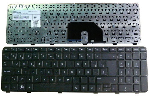 Teclado Hp Dv6 Dv6-6000 Dv6-6090 Series Negro Español Sp0