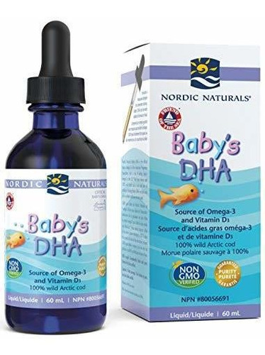 Nordic Naturals - Baby.s Dha, Apoya El Desarrollo Cerebral Y