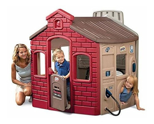 Little Tikes  Adventures Town Casa De Juegos Niños 4 En 1