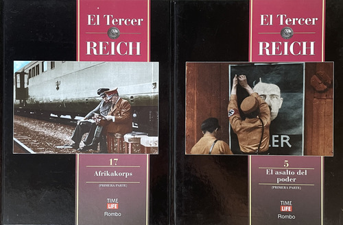 Libro El Tercer Reich Alemania Nazi Afrika Korps Pack X2