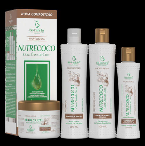 Kit Capilar Nutrecoco - Bio Instinto